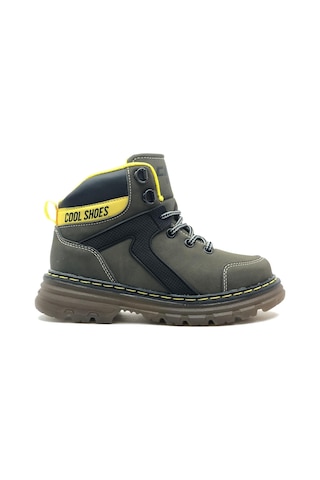 Cool Cane Ortopedik Kaymaz Taban Unisex Çocuk Bot Haki