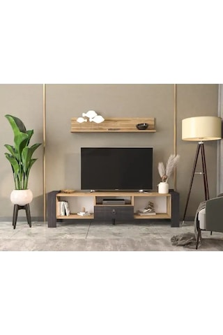 Merkür Tv Ünitesi Açık Ceviz