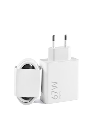 Bowie 67w'a Kadar Turbo Hızlı Şarj Aleti Usb-a - Usb-c Kablo Xiaomi 14t Ve Xiaomi 14t Pro İçin Uyumlu