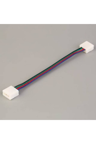 10cm 3çip Rgb Şerit Led Ekleme Aparatı Kablolu 4 Pin Birleştirici