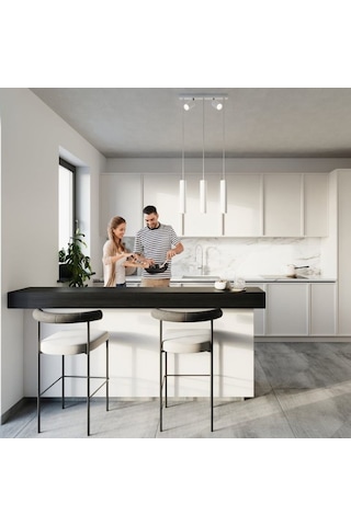 Rsylight Masa Üstü Led Avize Beyaz Led Spot Bar Ve Tezgah Üstü Led Avize Panasonıc Beyaz Ampullü Beyaz