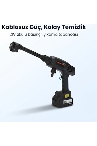 Kablosuz Basınçlı Yıkama Tabancası Taşınabilir Oto Yıkama