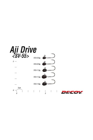 Decoy SV-55 Aji Drive Jighead