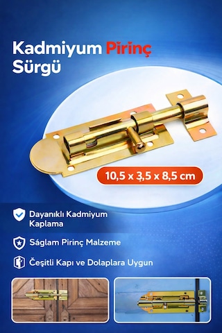 Kapı Sürgüsü Metal Krom Sürgü Kapı Pencere Emniyet Kilidi Güvenli Kilit Sistemi