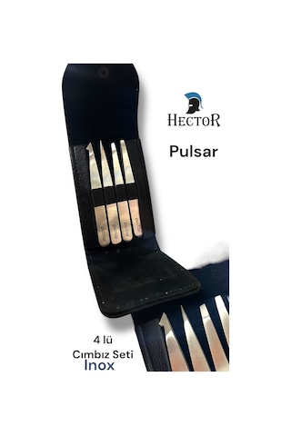 Pulsar Profesyonel Inox Cımbız Seti