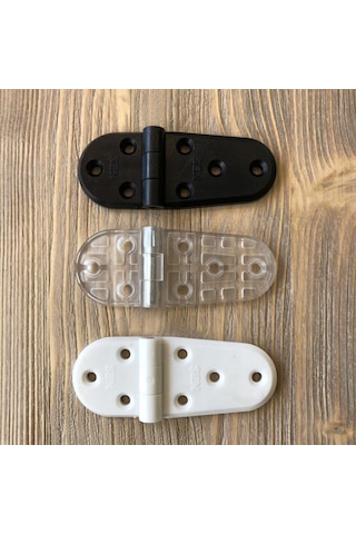 Plastik Oval Menteşe 9cm (2 Adet)