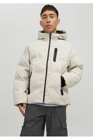 Jack & Jones Erkek Jcoheat Puffer Mont 2215507 Taş