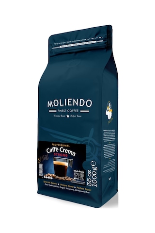 Moliendo Professional Caffe Crema Strong Çekirdek Kahve 1 KG