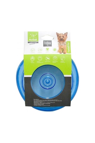 Nunbell Şeffaf Plastik Frizbi Köpek Oyuncağı Çok Renkli