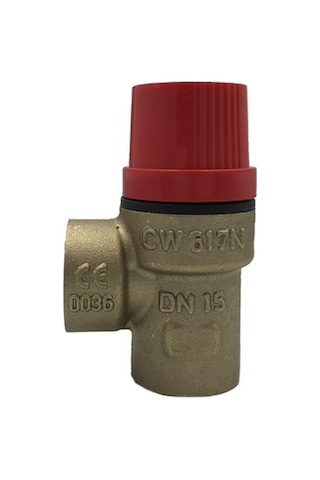 Pakkens Emniyet Ventili (Dişi) Dn15 3 Bar 1/2''