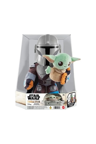 Star Wars Mandalorian Sesli Pelüş Figür HNT52
