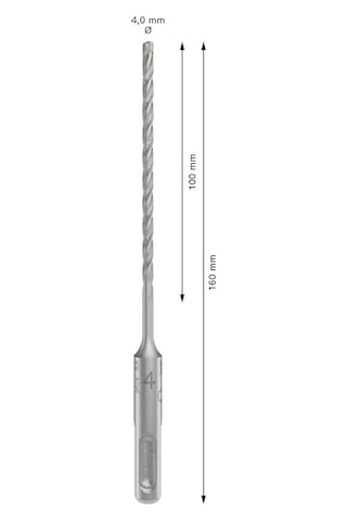 Bosch Professional Accessories Sds-plus-5x Kırıcı Delici Ucu, 4 160 Mm, 1 Adet