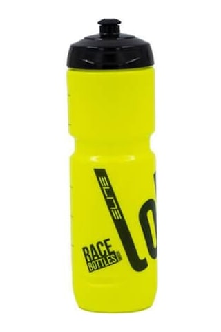 Elite Süper Loli Bisiklet Matarası Neon Sarı - Suluk 800 Ml Performance + Bisiklet Matarası Kafesi Sarı