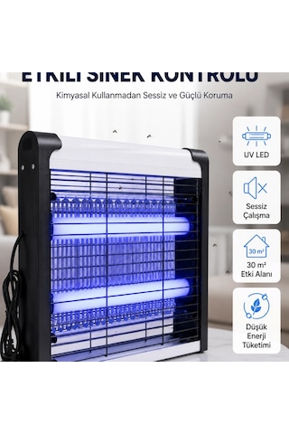 Enerji Tasarruflu Elektrikli Sinek Öldürücü Güvenli Ve Etkili Koruma