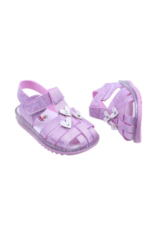 Papuç Sepeti Arzen-2879 Kız Bebek Ortopedik Sandalet Ayakkabı 001