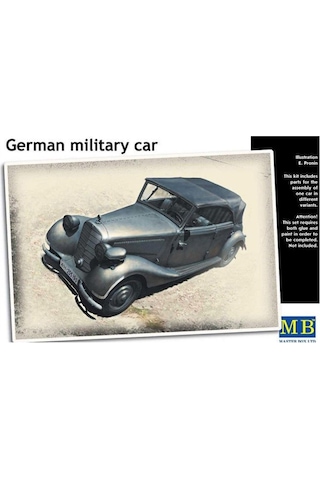 Masterbox 35100 1/35 Ölçek, German Military Car, Typ 170 V, Tourenw-48925