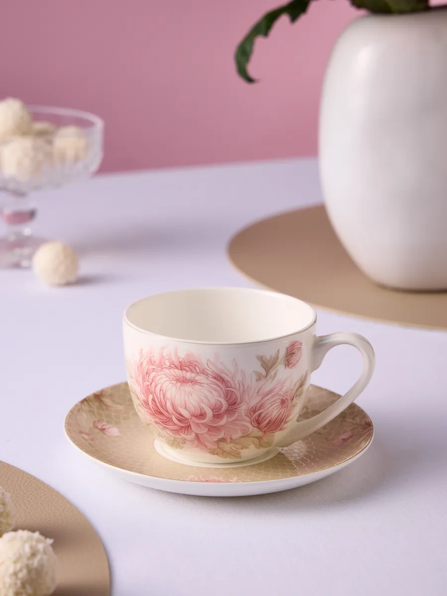 Lefard Astra Porselen Çay Takımı 300 Ml Hediyelik 145623542 Beyaz