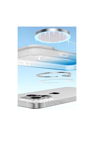 Samsung Galaxy S25 Uyumlu Pummel Shiny Magsafe Kapak
