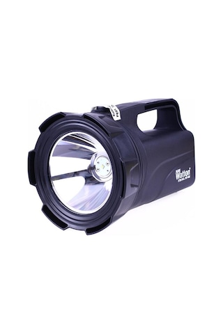 Black Watton Wt-402 Yüksek Güçlü El Feneri 30 W Siyah
