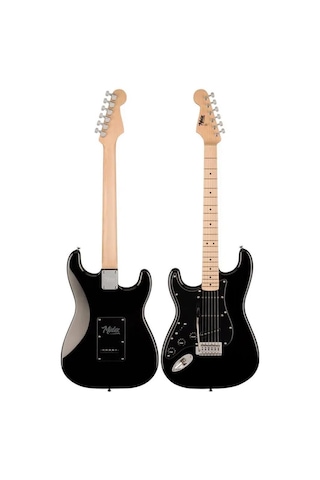Midex Rph-31bk Solak Elektro Gitar Seti Maple Klavye Strat Kasa Sss Manyetik