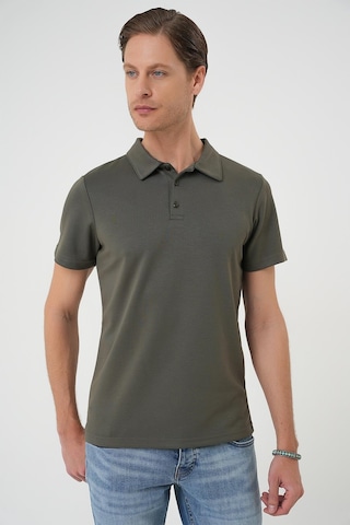 Efor Comfort Fit Polo Yaka Esnek Pamuk Casual Haki Tişört Ts 886 Haki