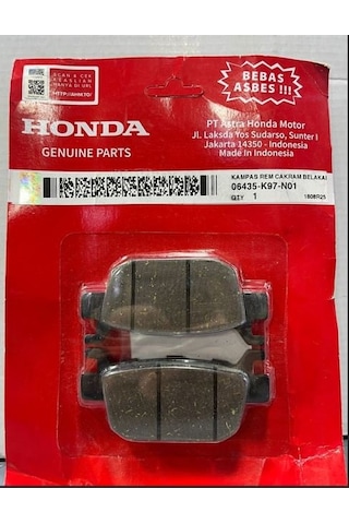 Honda Adv 350 -forza 250 Arka Fren Balatası Rks Newlight 125 Uygun 06435-k97-n01 Supermoto