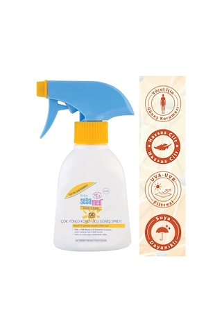 Sebamed Baby Çok Yönlü Koruyucu Güneş Spreyi Spf50 200 Ml 2 Adet