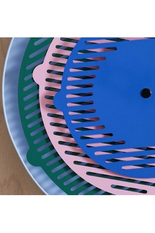 Ikea Tesammans Duvar Saati 21 X 5 Cm Lacivert - Yeşil - Pembe