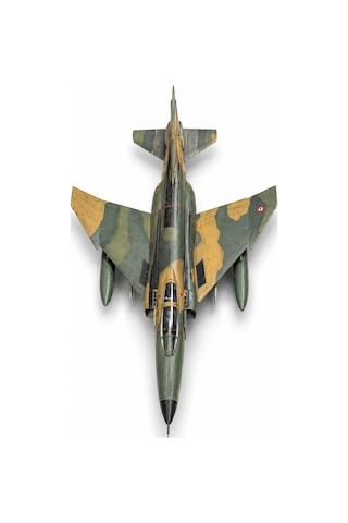 Montajlı + Boyalı F-4 E/f Phantom Iı Haki Kamuflaj