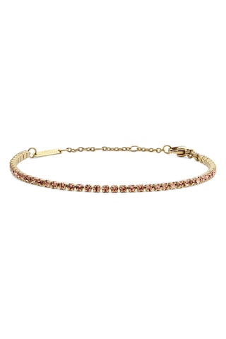 Classic Tennis Bracelet Apricot Gold Gold