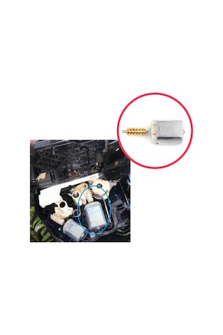 Renault Fluence 2009-2020 İçin Kapı Kilit Dc Büyük Motor 61.50 Mm
