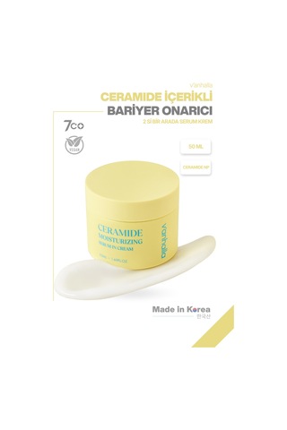 Bariyer Onarıcı Ceramide Serum Ceramide Np + Panthenol + 3ha Yoğun Nemlendirici & Yüz Kremi