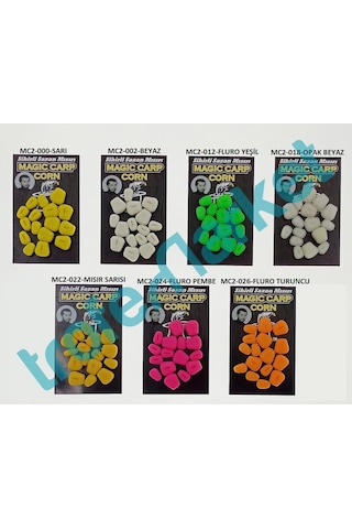 Magic Carp Mc2 Serisi 9Mm-13Mm Yüzen Silikon Mısır Sazan Yemi