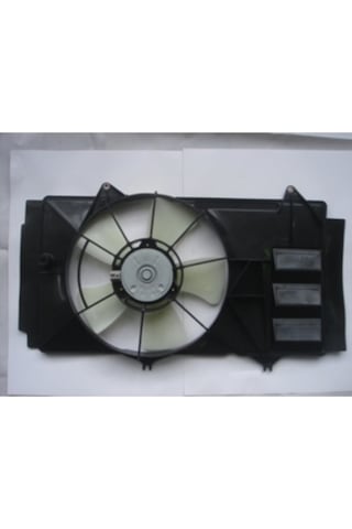 Toyota Yaris 00/02 Radyatör Fan Davlumbazı Komple 1.4cc D4d 5kanat Siyah Tw