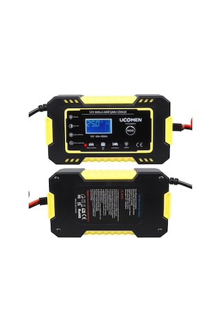 Electroon Ucomen Uc-c120501a Sarı 12volt 6amper Led Göstergeli Akü Şarj Cihazı