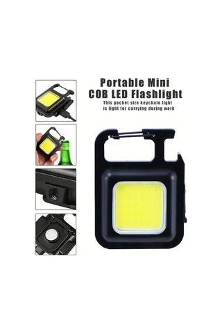 Anahtarlıklı Fener Fener Cob Led Bx40
