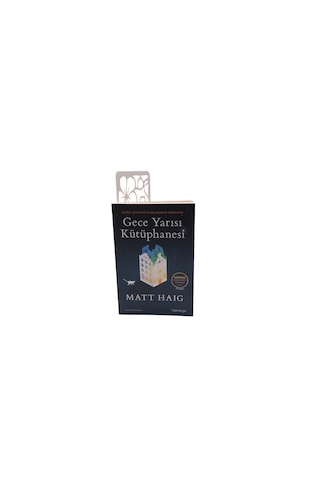 Çiçek Motifli Kitap Ayracı