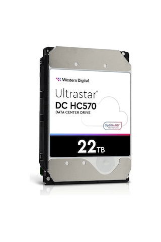 Wd Ultrastar, Wuh722222ale6l4, 3.5", 22tb, 512mb, 7200 Rpm, 7/24 Enterprise, Data Center-güvenlik-na