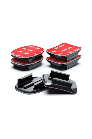 Gopro Kameralar İçin Düz ve Eğimli Kask Bağlantı Seti