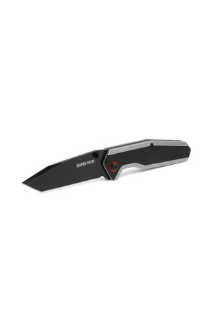 Swisstech G10 Titanium Black Pocket Folding Knife Siyah