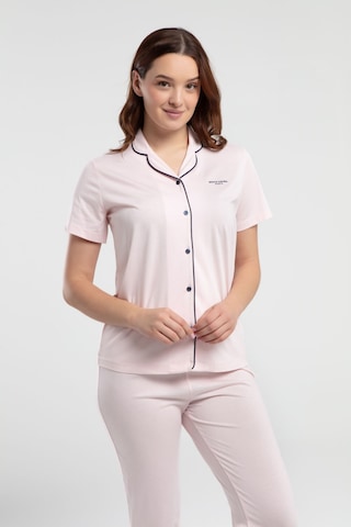 Pierre Cardin Kadın Pembe Gömlek Pijama Pc7715-s-v1 Pembe