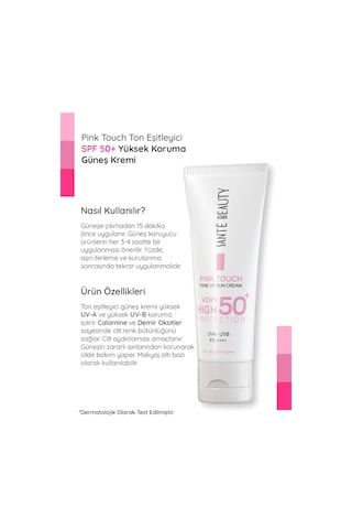Sante Beauty Pink Touch Leke Karşıtı ve Ton Eşitleyici Güneş Kremi SPF50+ 75 ML