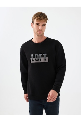 LOFT Regular Fit Erkek Sweatshirt Lf2041178 Q1.v1 Siyah