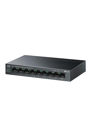 Tp-link LS108GP 9 Port 10-100 Mbps 8 Port Poe+ 10-100 Mbps Switch Metal Kasa