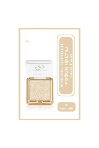 Sparkle Glow Eyeshadow No:51 Moonlit - Işıltılı Göz Farı 00