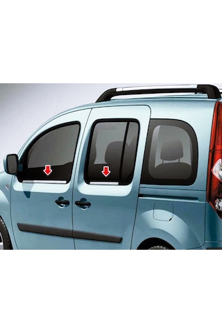 Renault Kangoo Krom Cam Çıtası 4 Kapı P.çelik 2008 Ve Üzeri