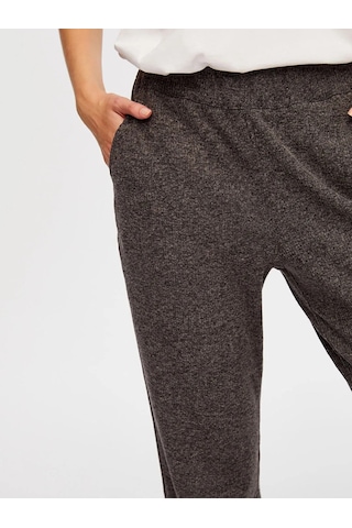 Faik Sönmez Kaşkorse Örme Wide Leg Fit Kadın Eşofman Altı W26esa001 Antrasit