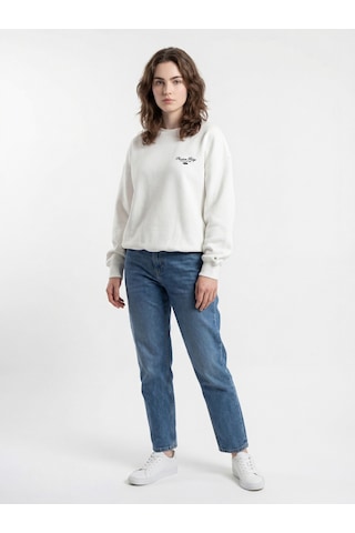 LOFT Oversize Fit Kadın Sweatshirt Lf2043690 Q1.v1 Beyaz