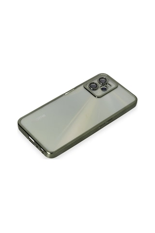 C35 Kılıf Razer Lensli Silikon - Yeşil