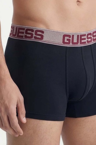Guess Erkek 3'lü Boxer U6gg13.jblk Siyah
